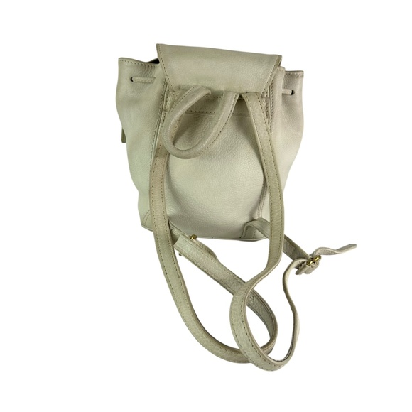 Genuine Vintage COACH 4925 Off White Small Leather Backpack Rucksack